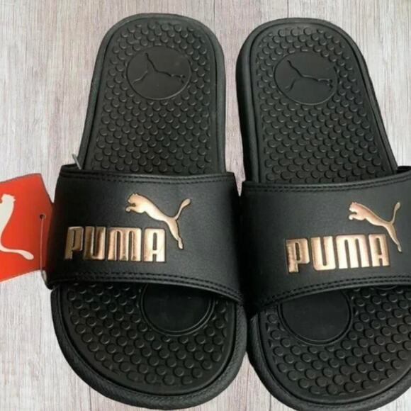 Puma Women's Cool Cat Slide Sandals Size 10 - Picture 1 of 4